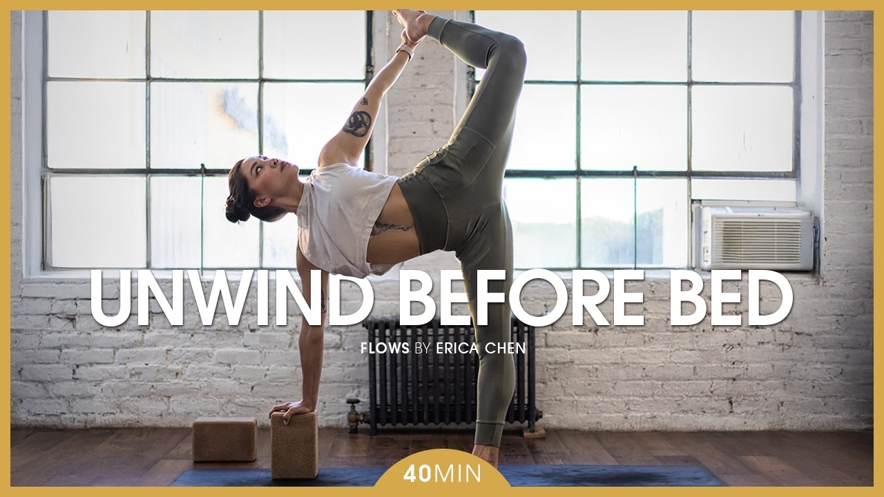 40 Min Bedtime Yoga For Chest And Legs