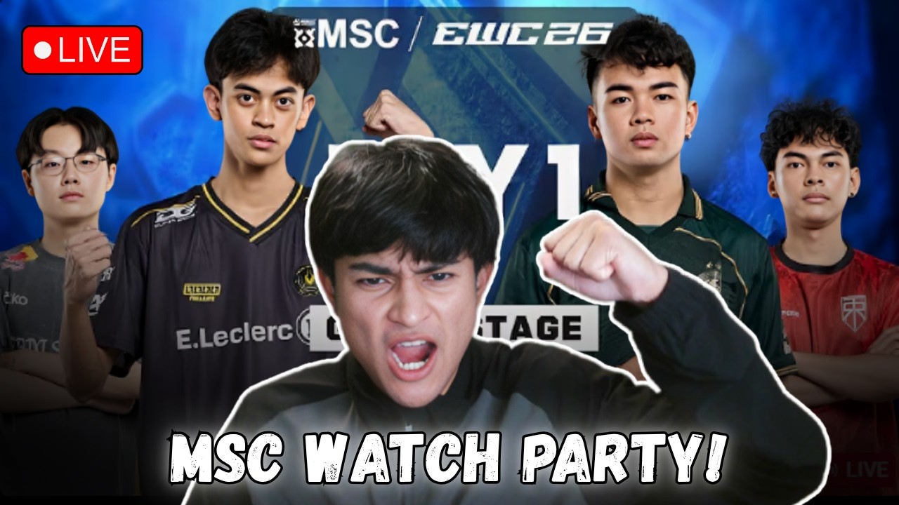 MSC at EWC WATCH PARTY! | Day 1 | (landscape) | Live