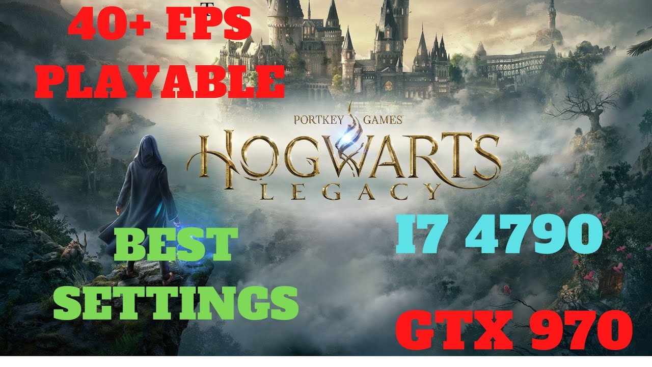 Hogwarts Legacy GTX 970 Best Settings (outdoor) FSR 2.0