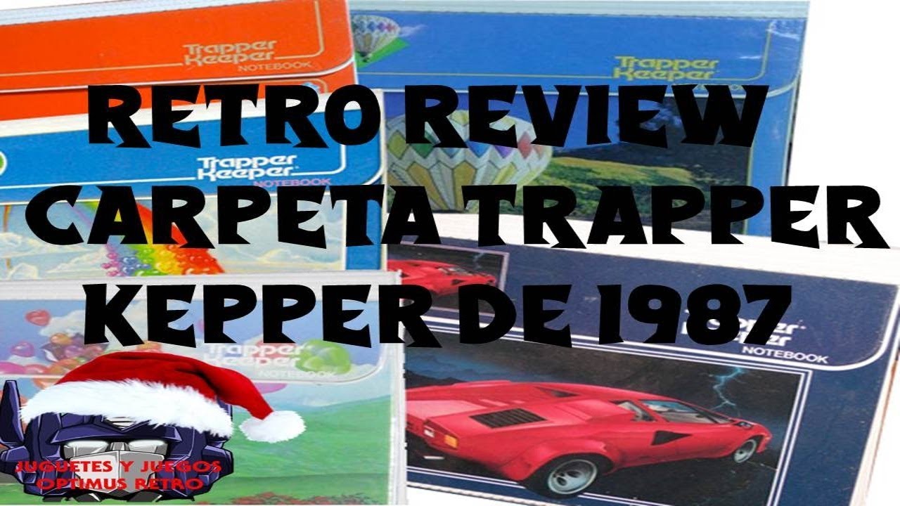 CARPETA TRAPPER KEEPER DEL AÑO 1987.