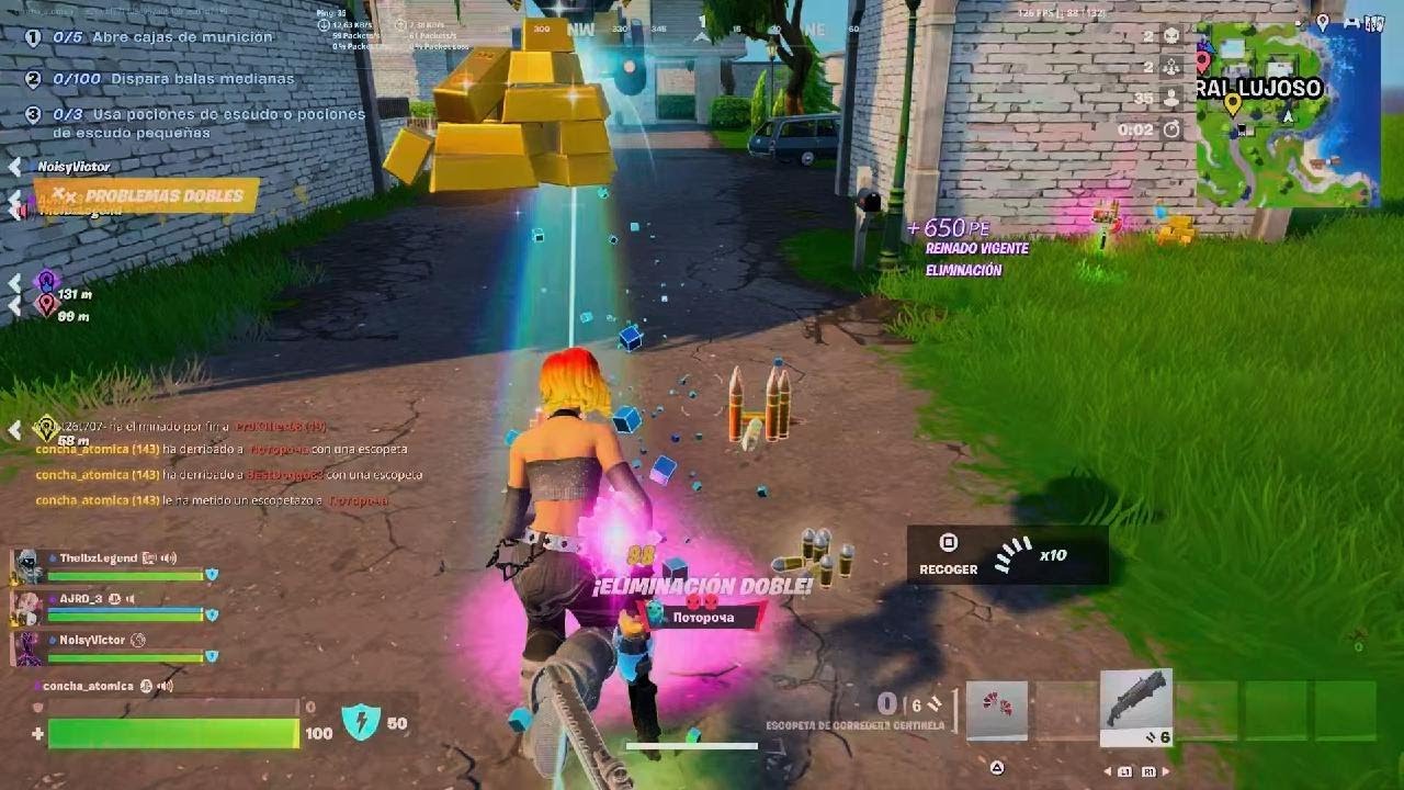 Fortnite Santi se ahogo