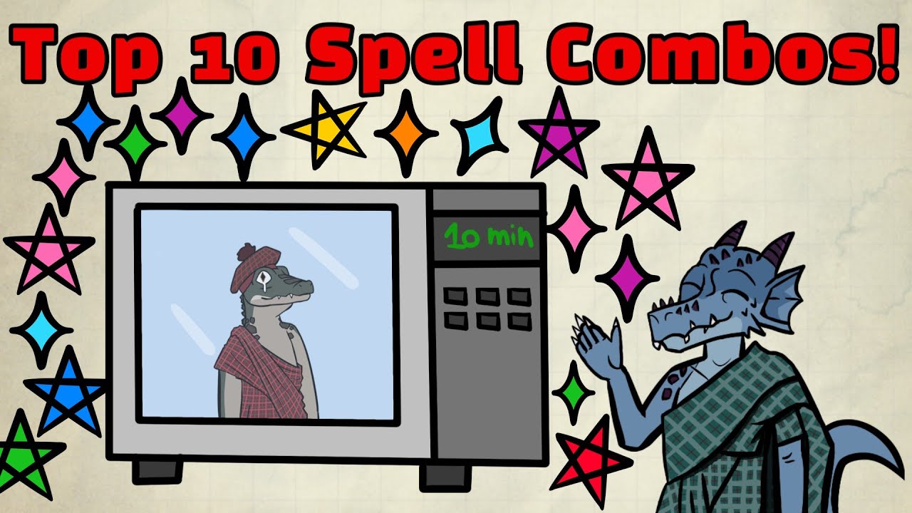 Top 10 Spell Combos in Dnd 5e!