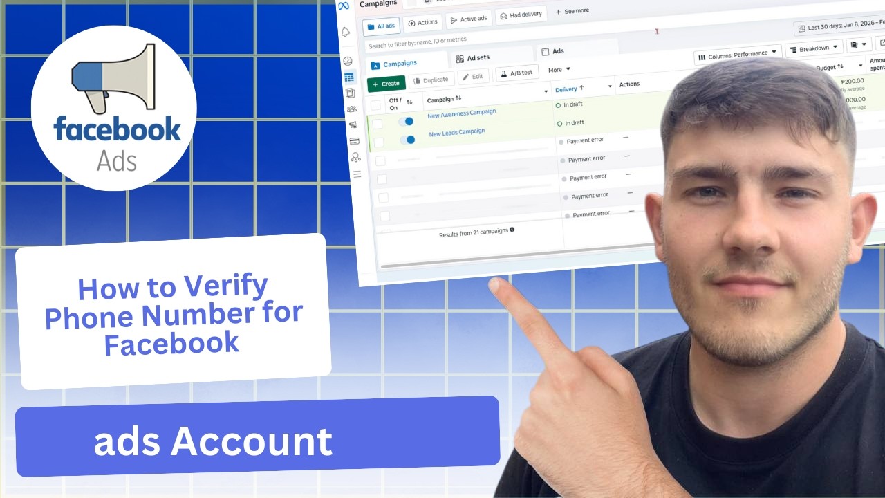 How to Verify Phone Number For Facebook Ads Account (2026 Guide)