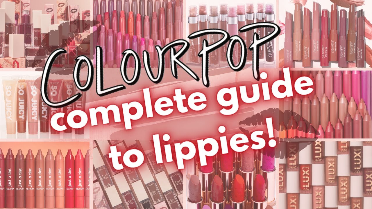 ColourPop Lips 101 | Complete Guide To ColourPop Lip Color Finishes, Formulas, Application + More!