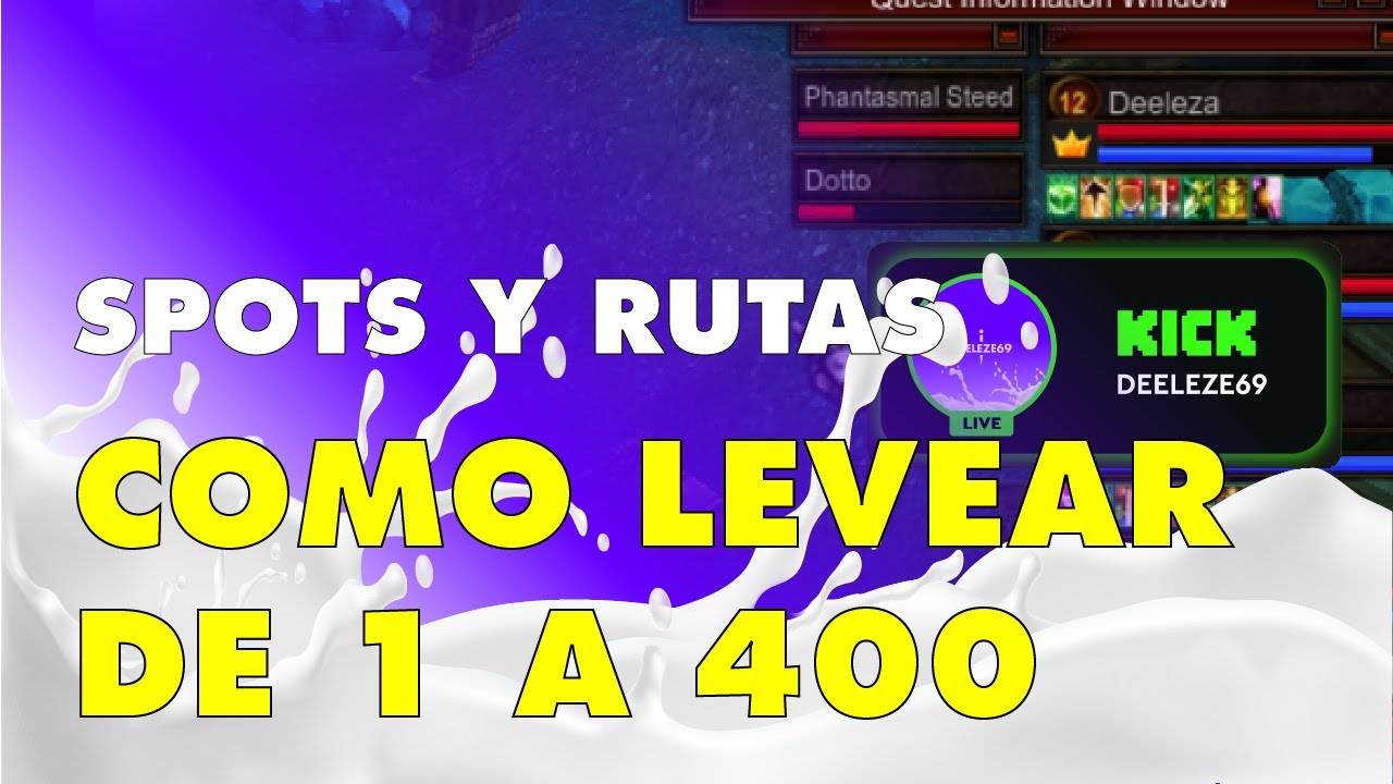 Cómo Subir del Nivel 1 al 400 en MU Online Webzen 🔥 | Guía Completa + Spots y Rutas 2025