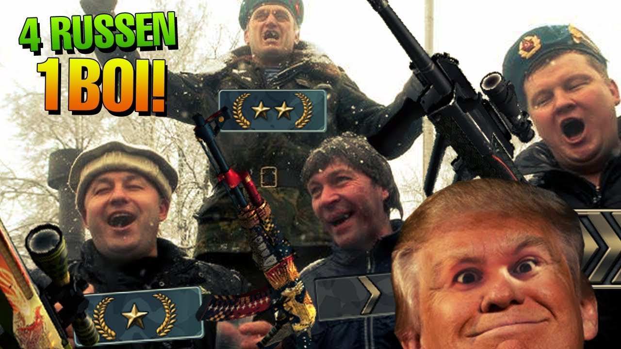 4 RUSSEN + 1 BOI = Die ulitmative Eskalation! | CSGO