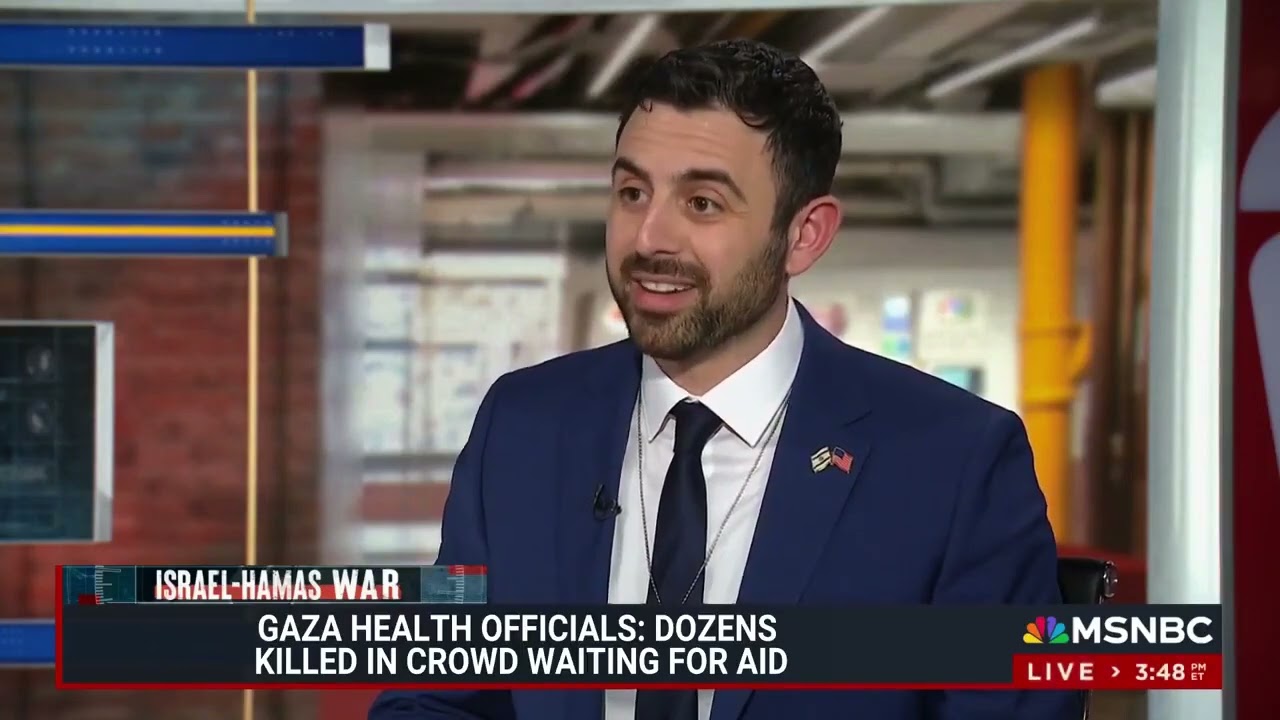 Eylon Levy on MSNBC Reports with Katy Tur (29 Feb. 2024)