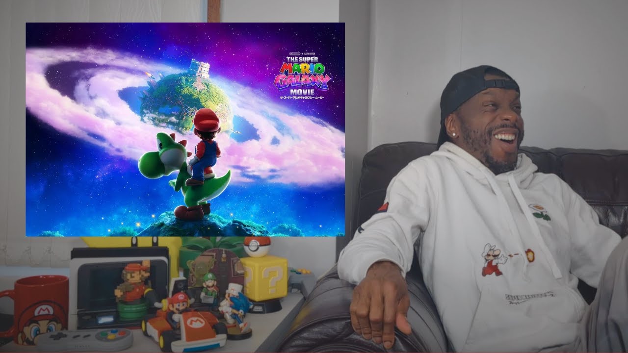 Super Mario Galaxy Movie Trailer - Yoshi First Look Impressions!