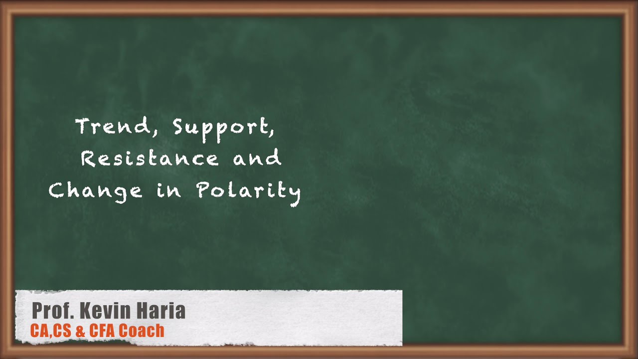 Trend, Support, Resistance and Change in Polarity - Technical Analysis of Corporate Finance