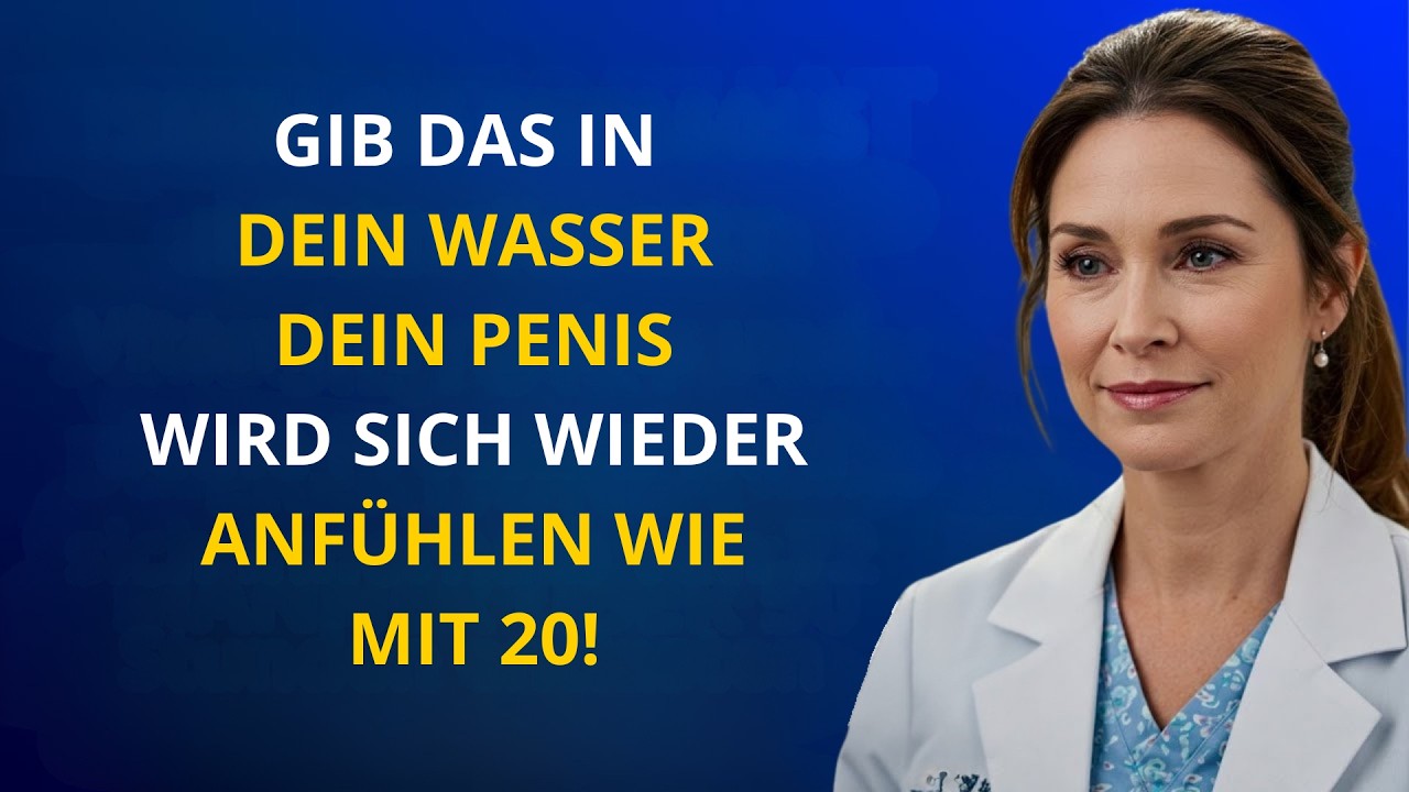 Trinke nie wieder reines Wasser – Dieser Trick steigert die Durchblutung sofort | Gesundheitsarzt