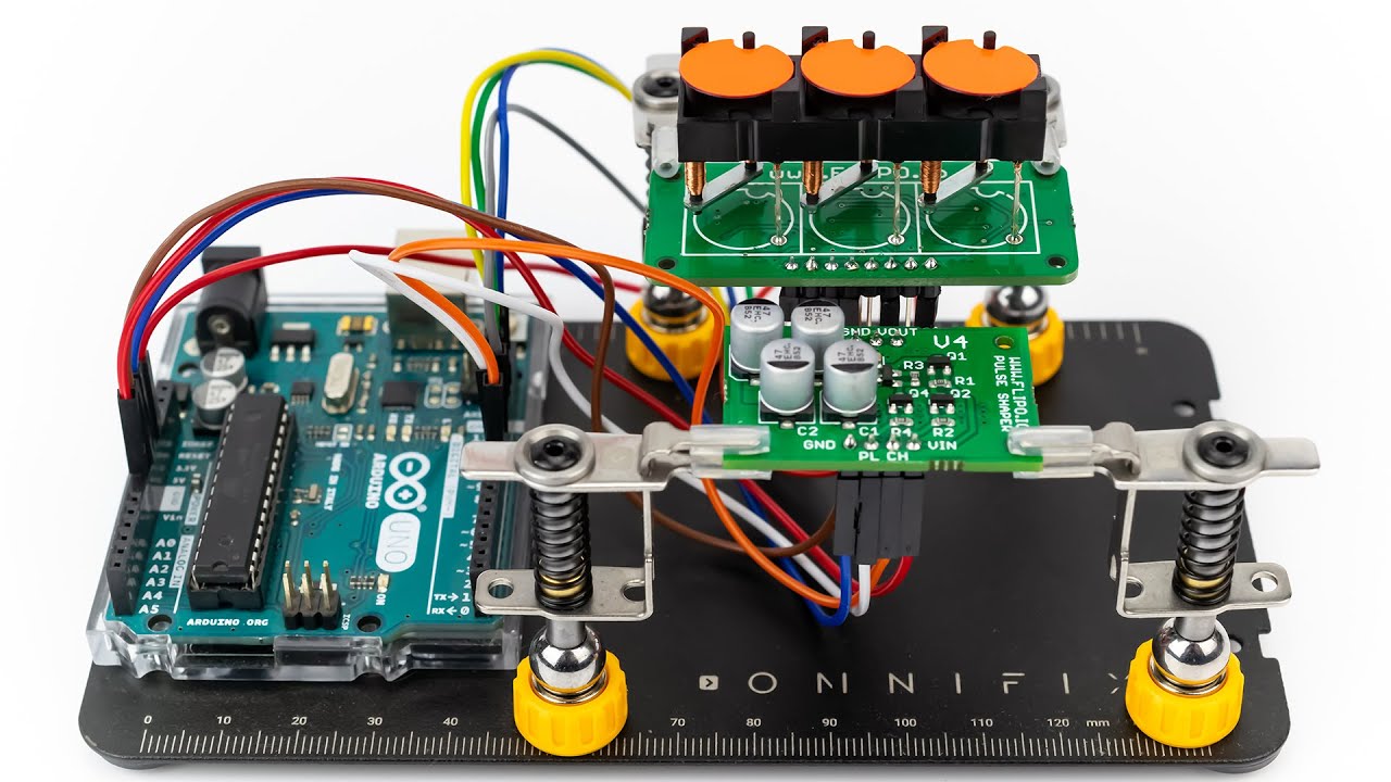 Flip-disc 1x3 Display with Arduino