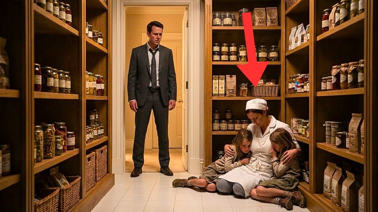 EMPRESARIO VE A LA COCINERA DAR DE COMER A LAS GEMELAS… Y DESCUBRE QUE NO COMÍAN HACE DÍAS…