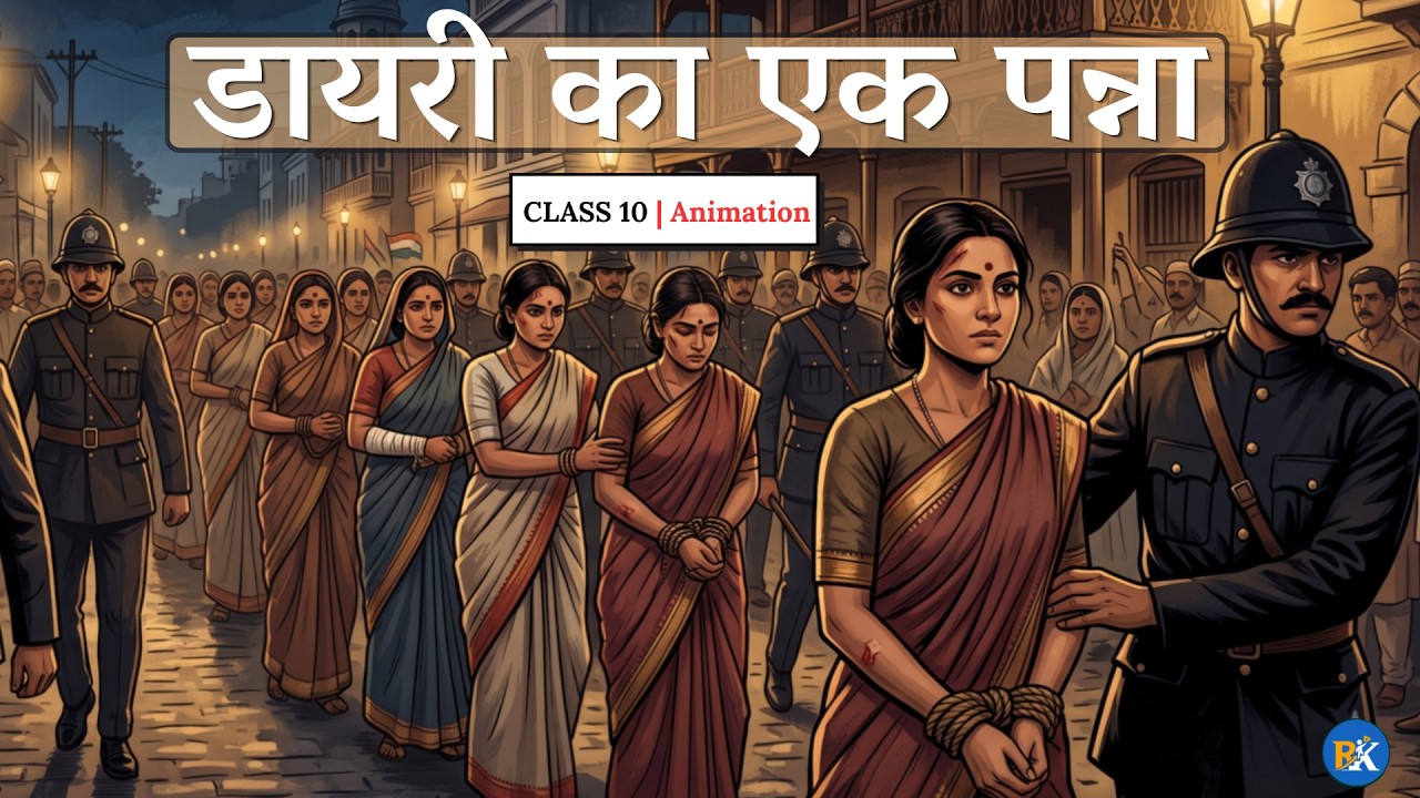 Diary ka ek panna class 10 | class 10 hindi diary ka ek panna Full Animated Explanation