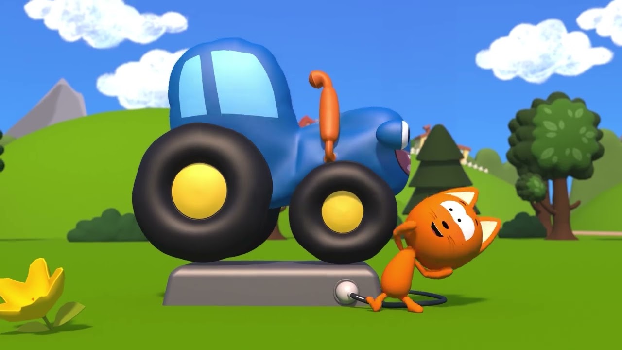 Игры с Синим Трактором - Котёнок Котэ
