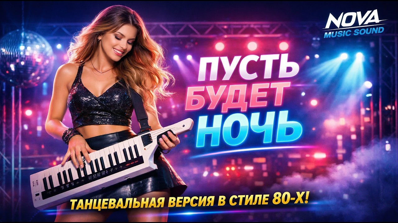 Пусть будет ночь. Танцевальная версия в стиле 80-х. Премьера песни!
