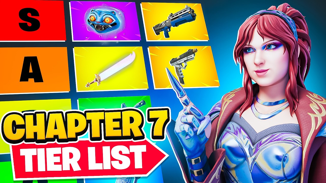 I Ranked Every Item In Fortnite Chapter 7 (Fortnite Tier List)