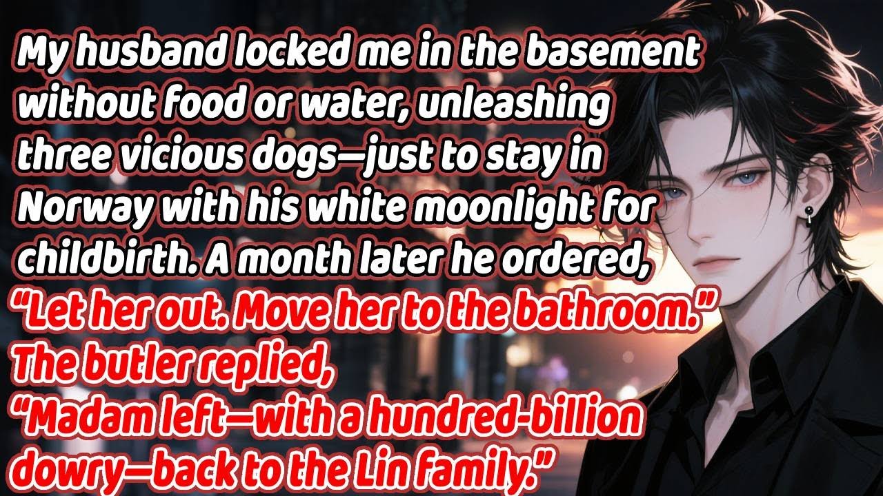 He locked me in the basement, cut off food and water, just to accompany her to give birth abroad.