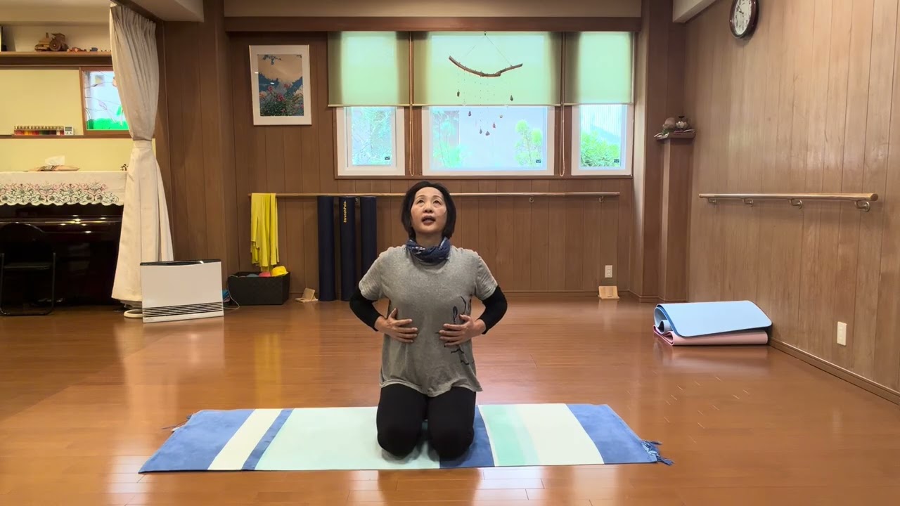 呼吸は背骨の動きから🌟Yogaトレ
