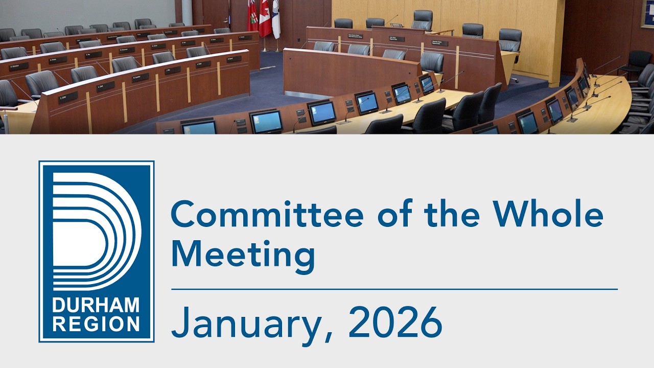 Committee of the Whole Meeting - January 14, 2026