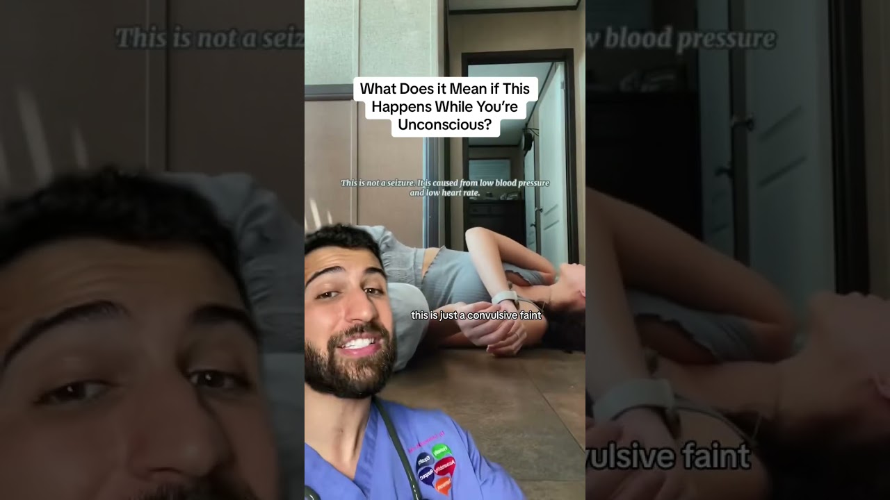 What Does it Mean if This Happens While You&rsquo;re Unconscious? #fainting Convulsive syncope, also known
