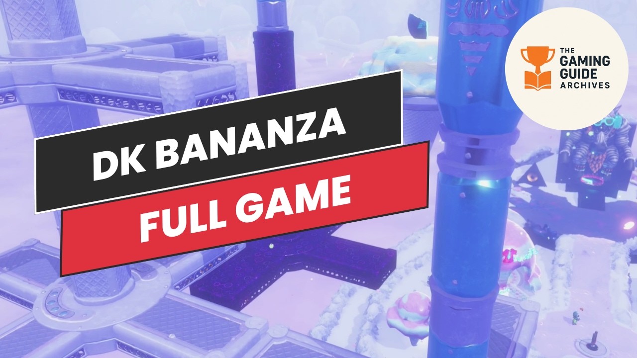 DONKEY KONG BANANZA -【 Full Game】- No Commentary / Full Walkthrough - HD