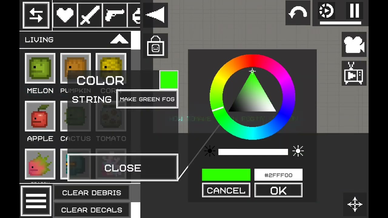 How to make the fogs in my series