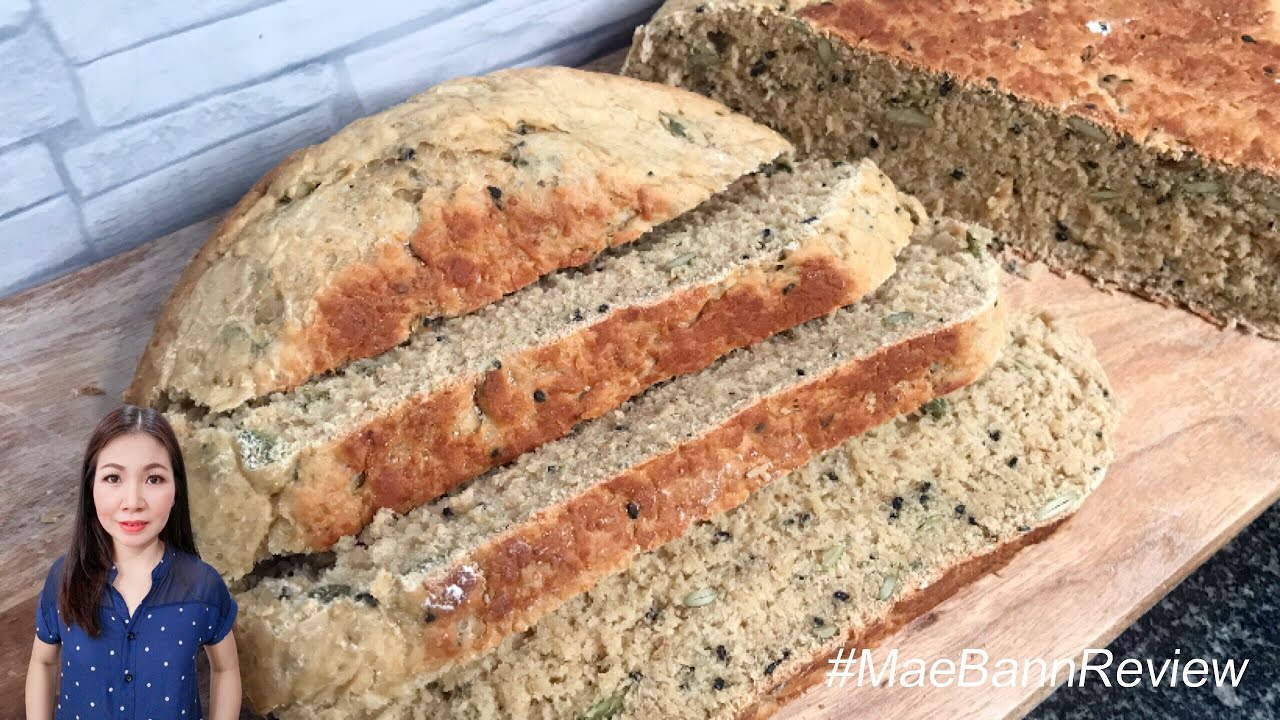 ขนมปัง ธัญพืช จากหม้อหุงข้าว Rice Cooker Bread | แม่บ้านรีวิว