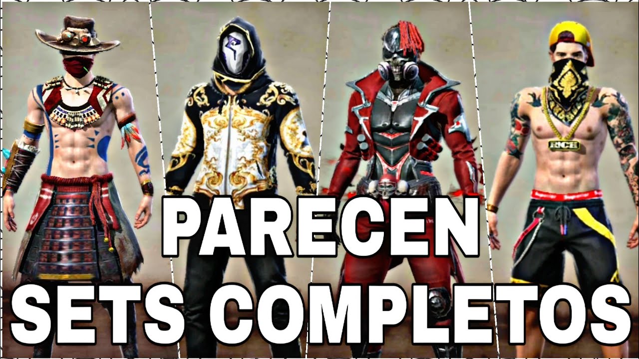 🔥 COMBINACIONES *QUE PARECEN SETS COMPLETOS* 🔥 FREE FIRE