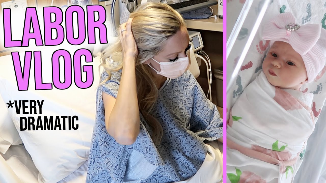 LABOR AND DELIVERY VLOG! *VERY DRAMATIC