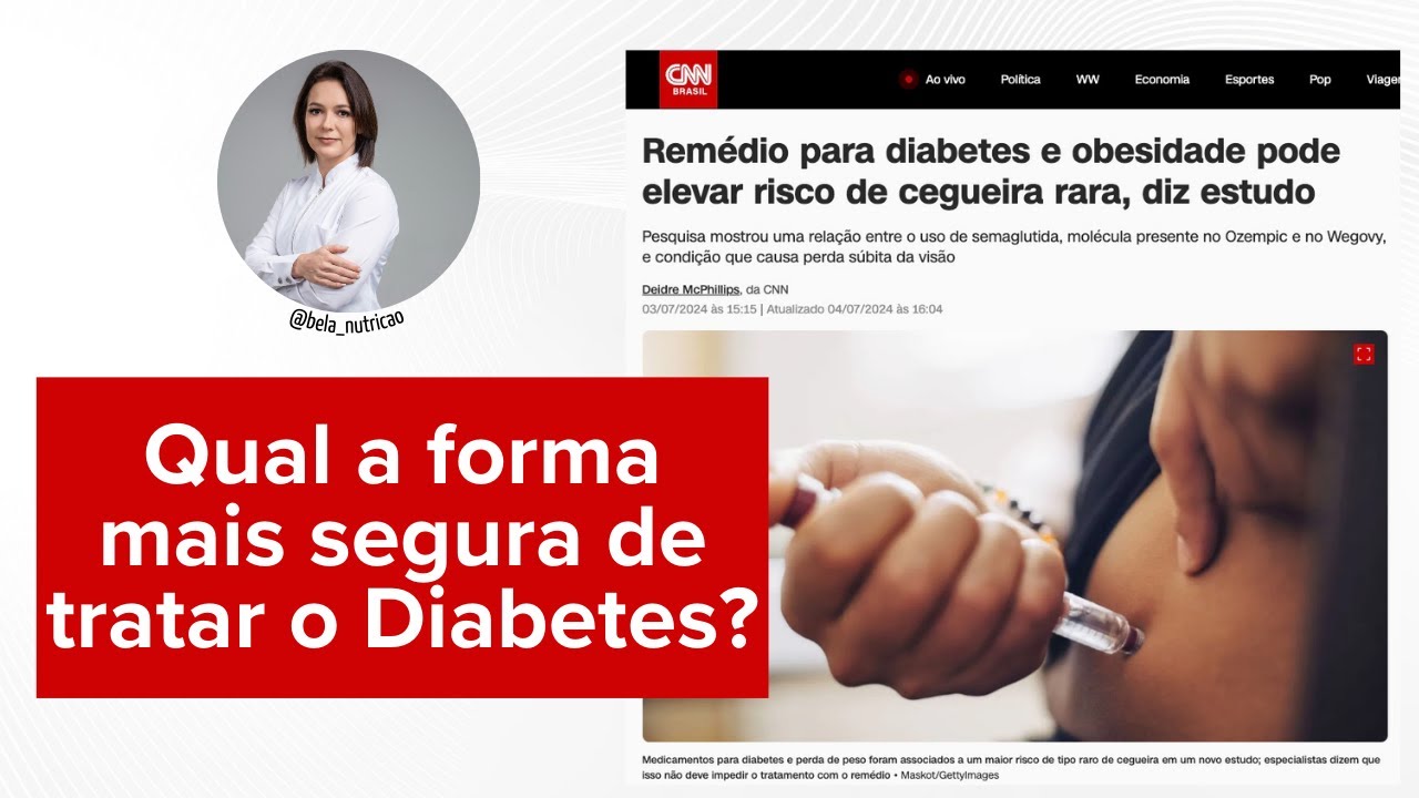 Qual a forma mais segura para tratar o diabetes?