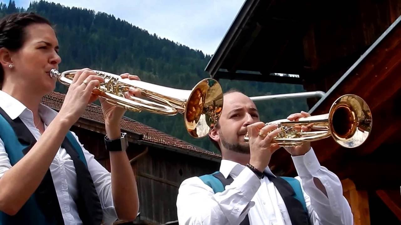 Das Flügelhorn im Rucksack