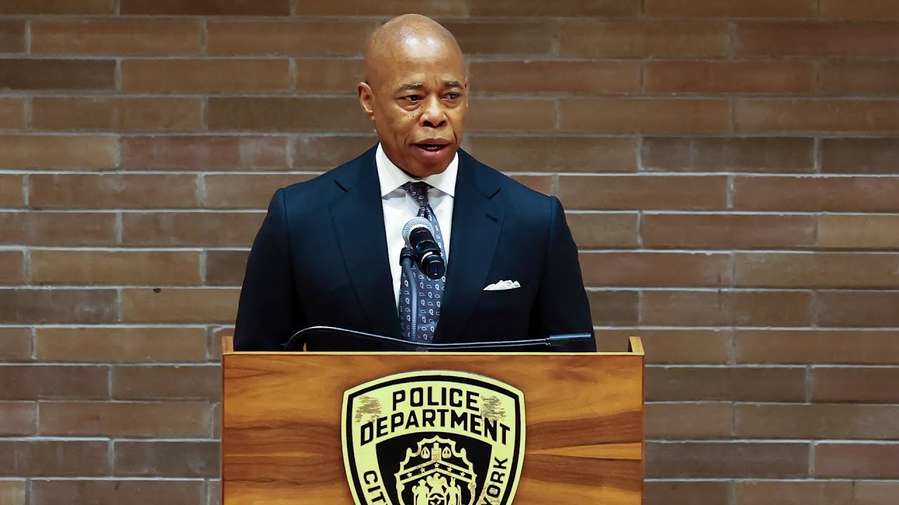 LIVE: NY Mayor Adams Makes a Public Safety and Health-Related Announcement