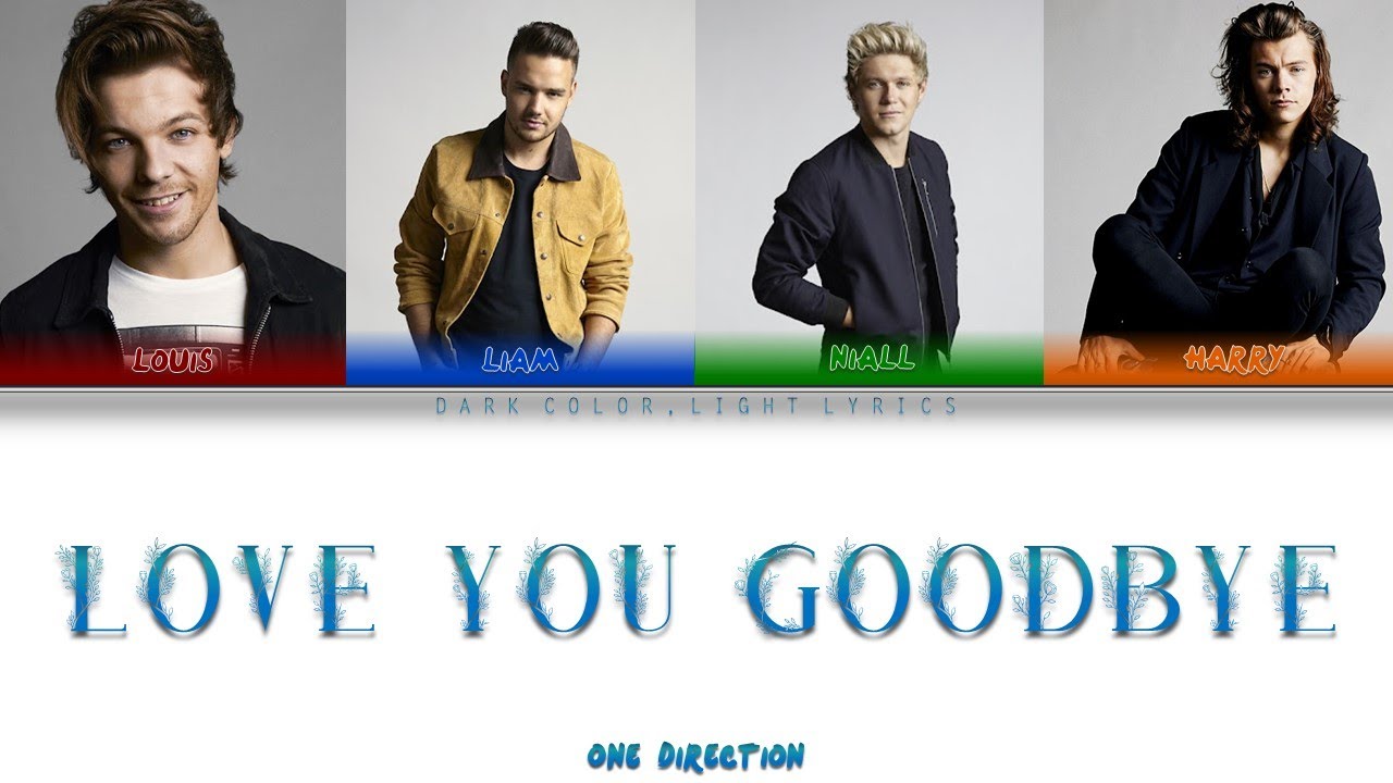 One Direction 'Love You Goodbye' Lyrics [Color Coded ENG_ESP]
