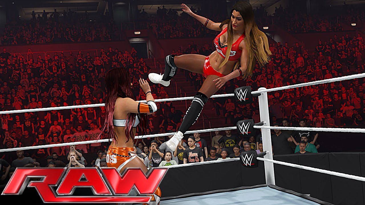 Никки Белла против Саши Бэнкс: RAW, 17 августа 2015 г. | WWE 2K25