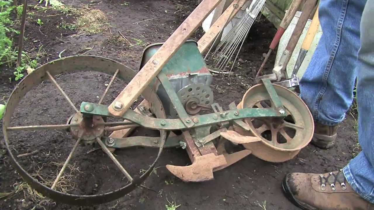 Planet Junior Seeder - Steve's Organic Farm