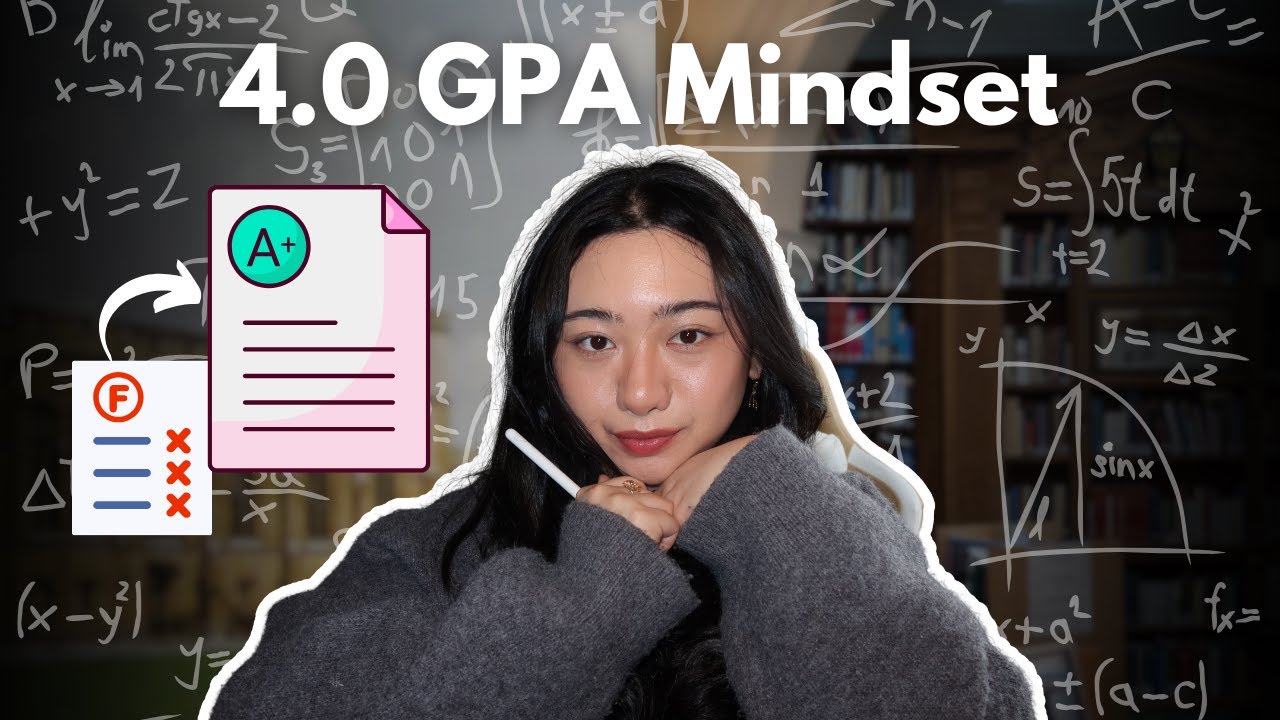 The 4.0 GPA Mentality || I went from failing to 4.0 GPA consistently