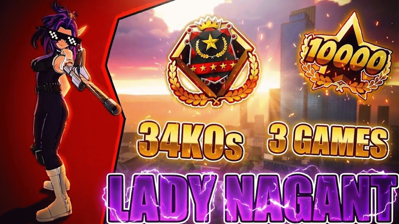 Lady Nagant Gameplay (TOO OP!) |  My Hero Ultra Rumble