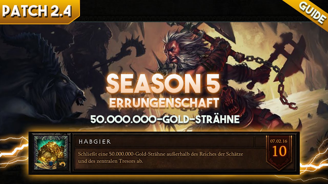 Diablo 3 [Patch 2.4]: Guide zur Errungenschaft 