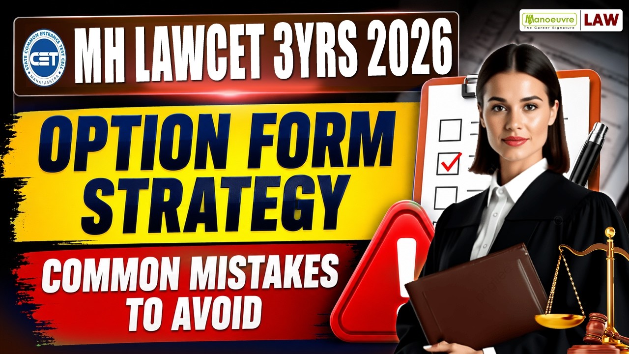 MHCET LAW 3 Years 2026 Option Form Filling Common Mistakes To Avoid | Skip CAP Round | Documents