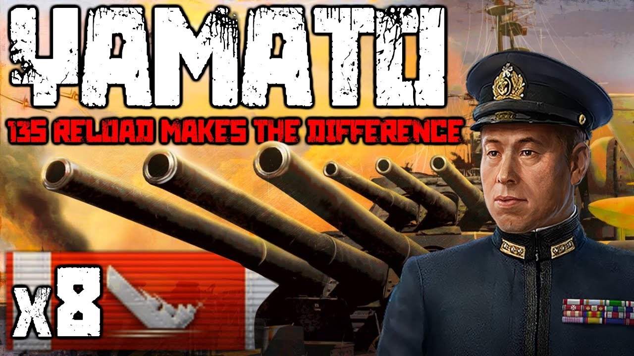 YAMAMOTO with 13s reload makes the difference - YAMATO // WOWS