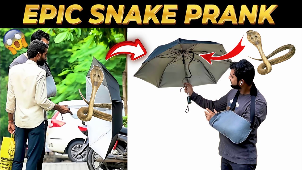 Epic Snake Prank 😅 | Prakash Peswani | 