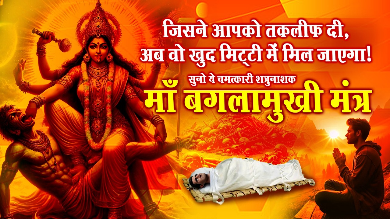 माँ बगलामुखी का चमत्कारी मंत्र: अब होगा शत्रु का सर्वनाश तय | Maa Baglamukhi Mantra #maabaglamukhi