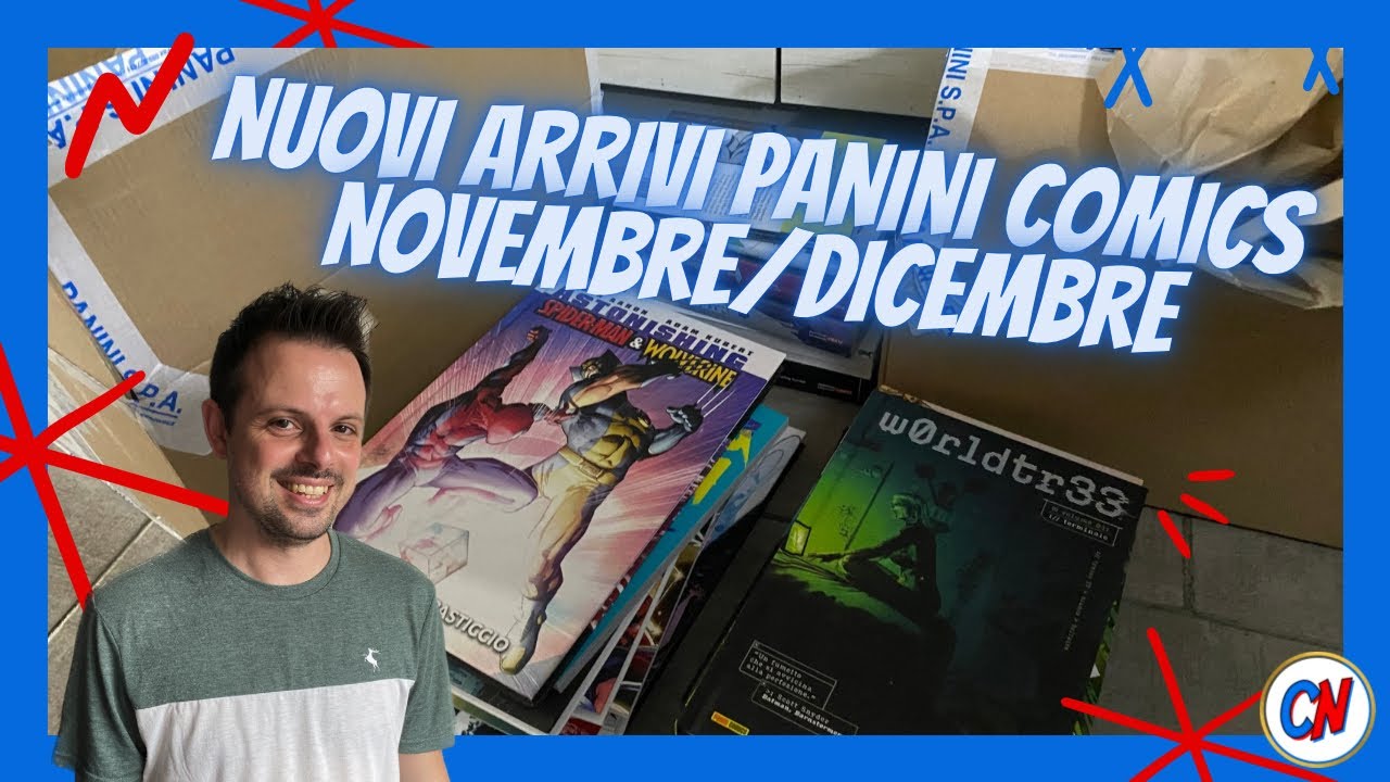 Nuovi arrivi copie stampa #paninicomics di novembre e dicembre! #dccomics #marvel #disney #manga