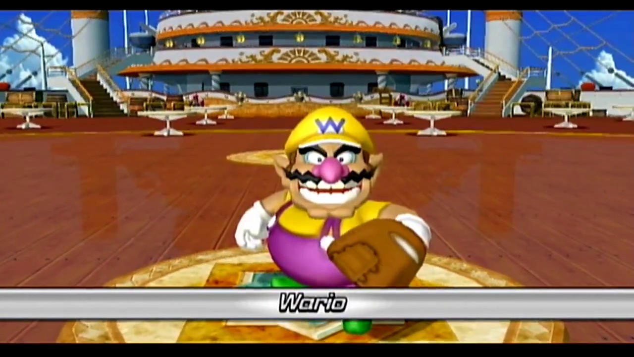 Mario Super Sluggers - All Pitching Change Animations For Every Character