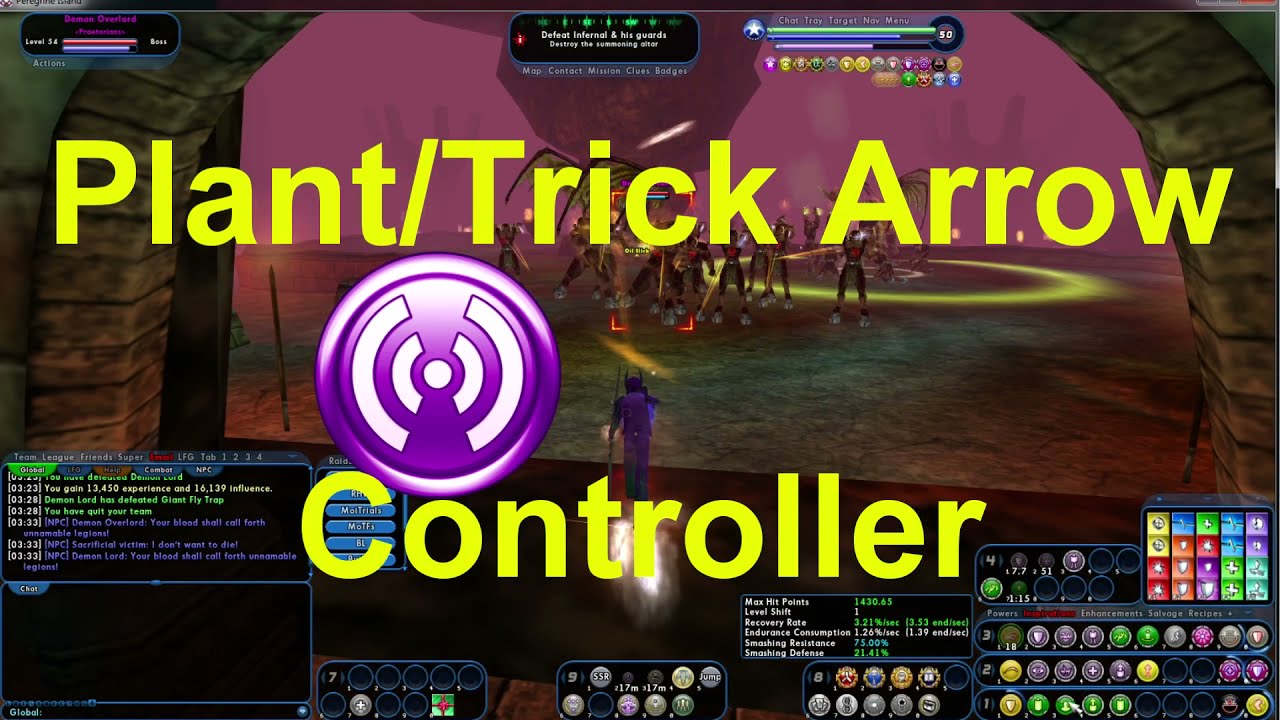 Building a Plant/Trick Arrow Controller || City of Heroes