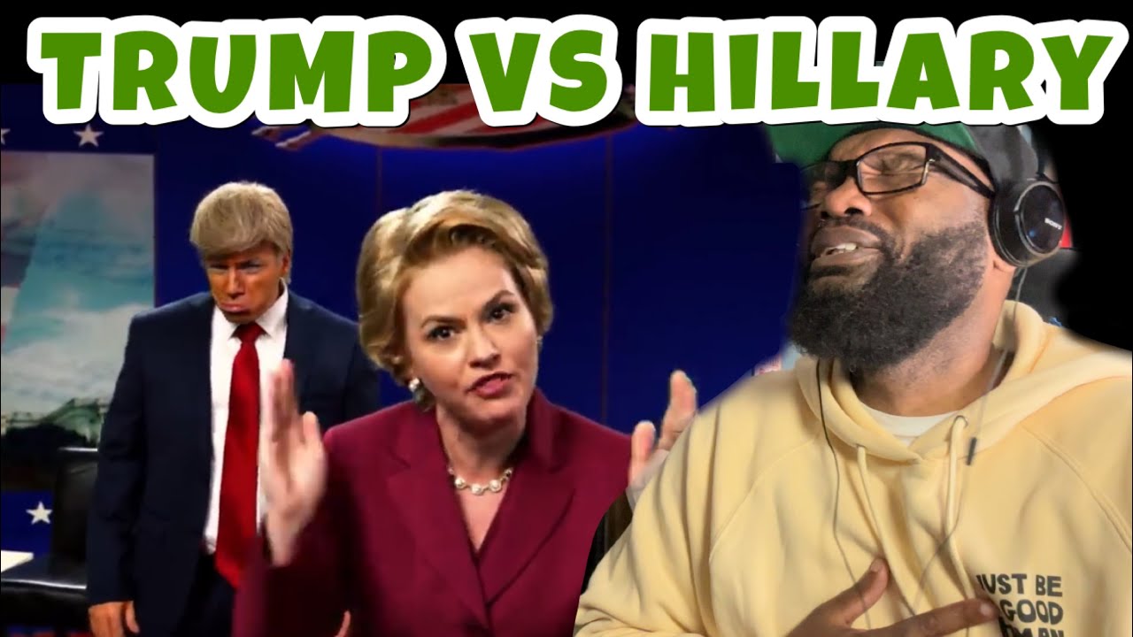 Donald Trump vs Hillary Clinton - Epic Rap Battles Of History | REACTION