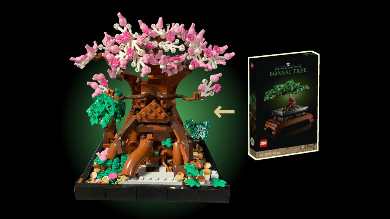 Lego Zelda Great Deku Tree | Incredible Alternative 10281 Build