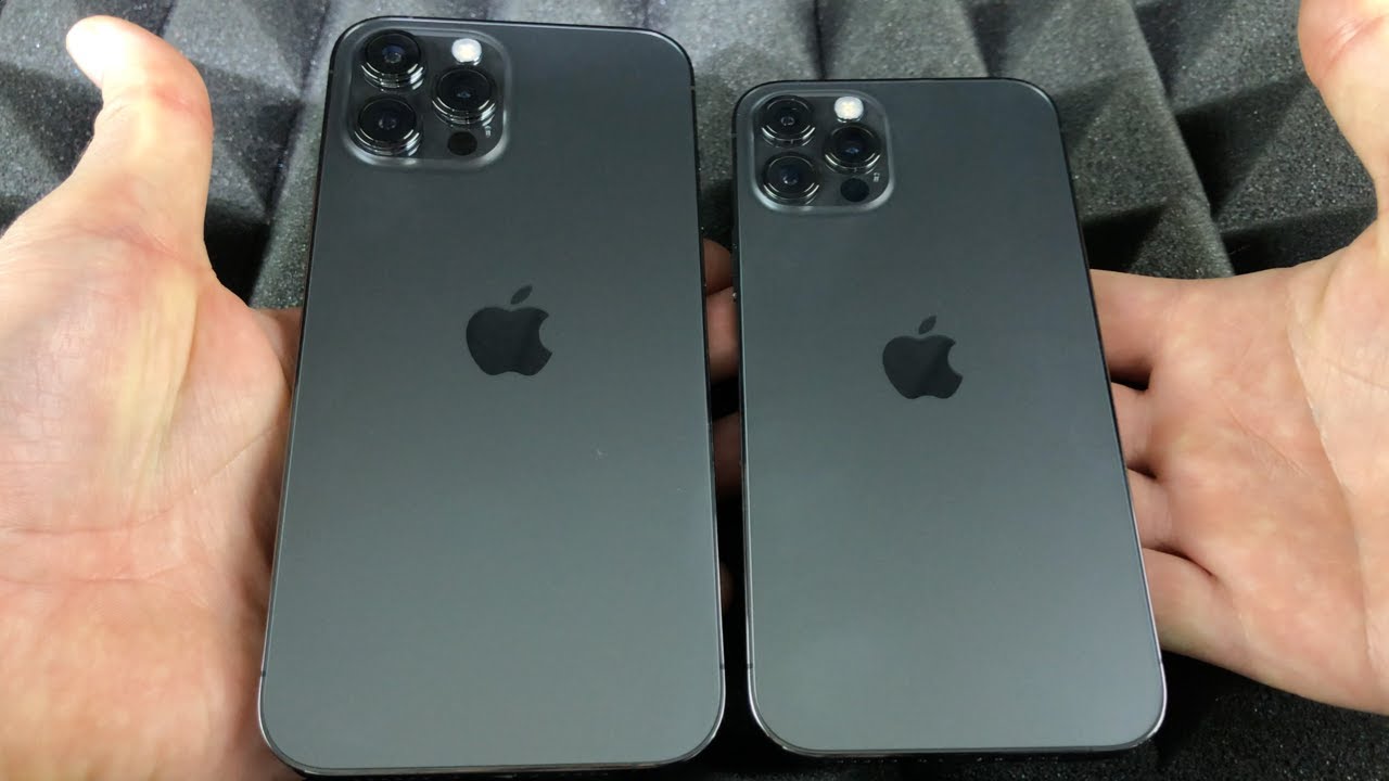 Diff&eacute;rence de taille entre l'iPhone 12 Pro et l'iPhone 12 Pro Max ?