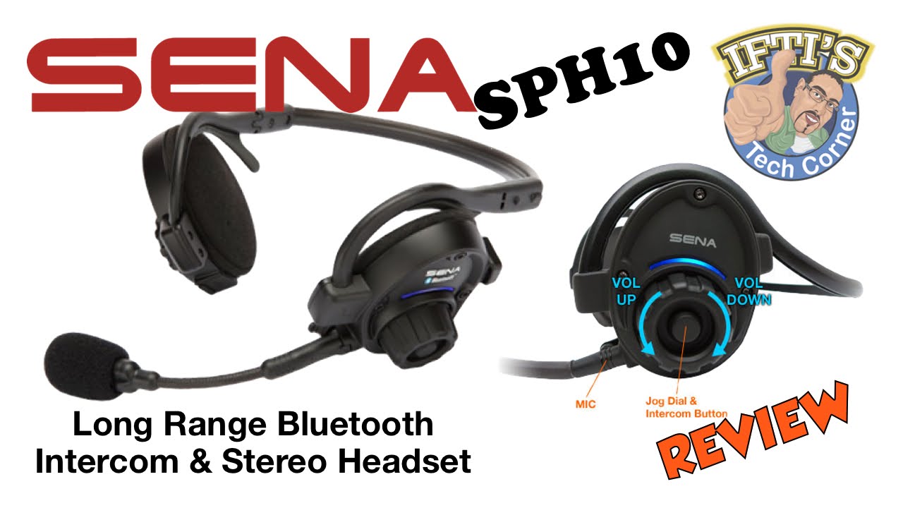 Sena SPH10 Bluetooth Intercom & Stereo Headset - REVIEW