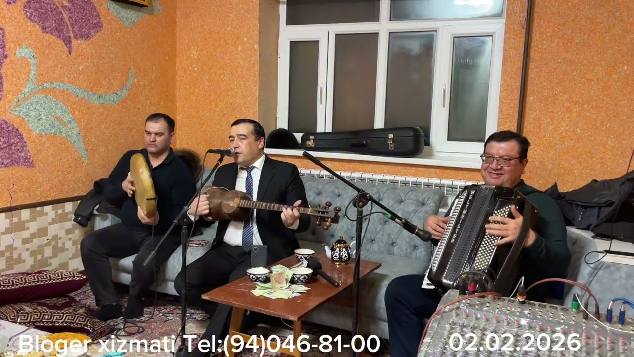 Дўстлар дийдори,жонли ижро Шинаванддалари учун мусиқий видео